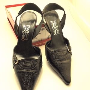 Ferragamo sleek slingback